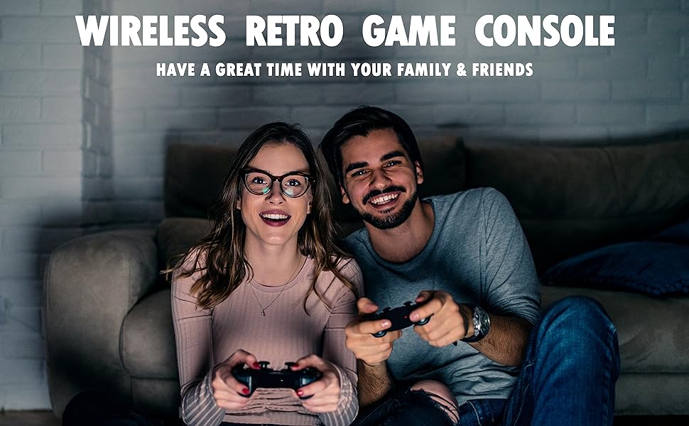 Heramie Wireless Retro Game Console