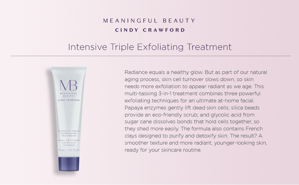 Meaningful Beauty Intensive Triple Exfoliating Treatment