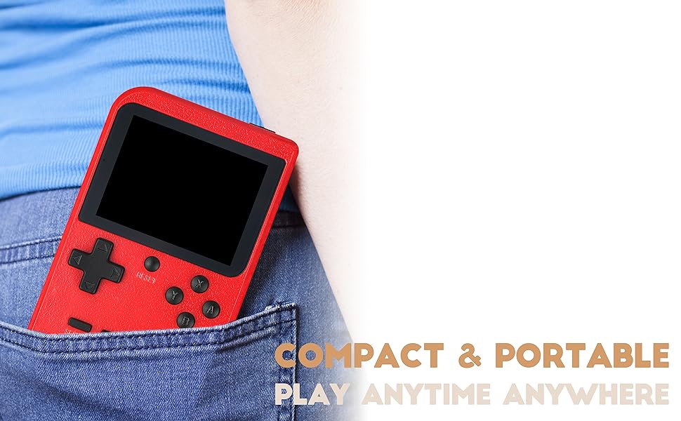 RETRO HANDHELD GAME CONSOLE COMPACT & PORTABLE