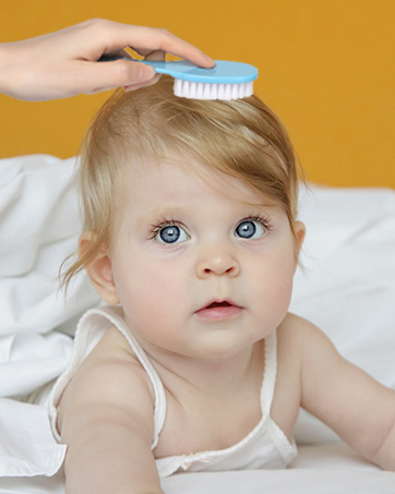 baby hair brush