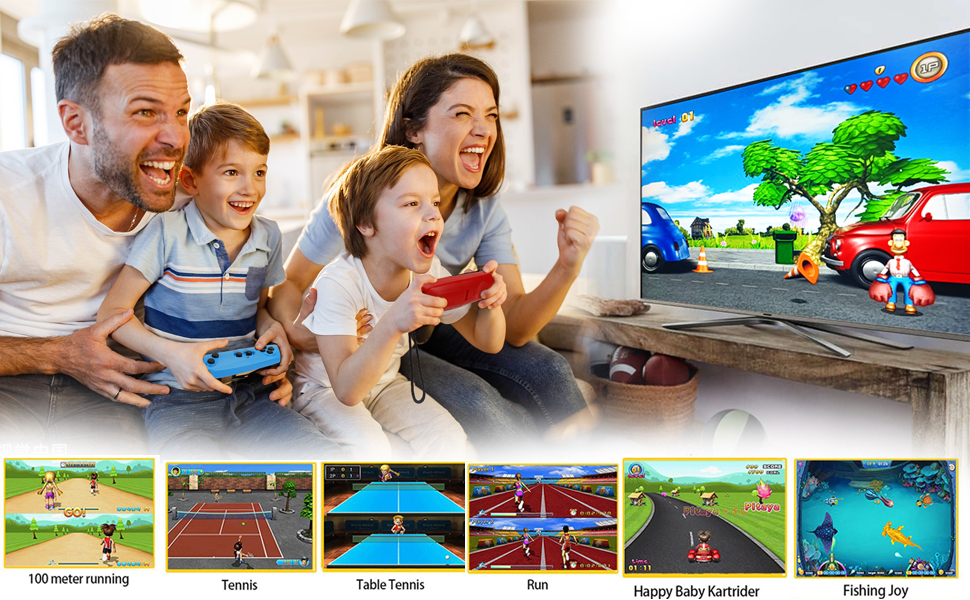 This is a family HDMI wireless dynamic interactive game machine - let everyone move!