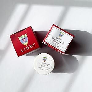 lip balm  displayed with boxes and shadows