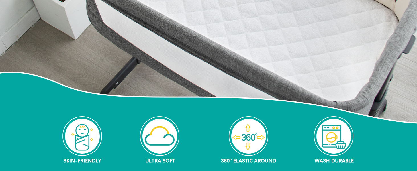 bassinet mattress pad