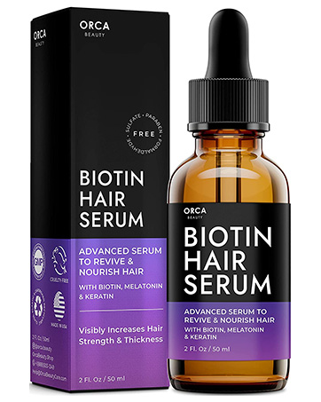 biotin hair serum