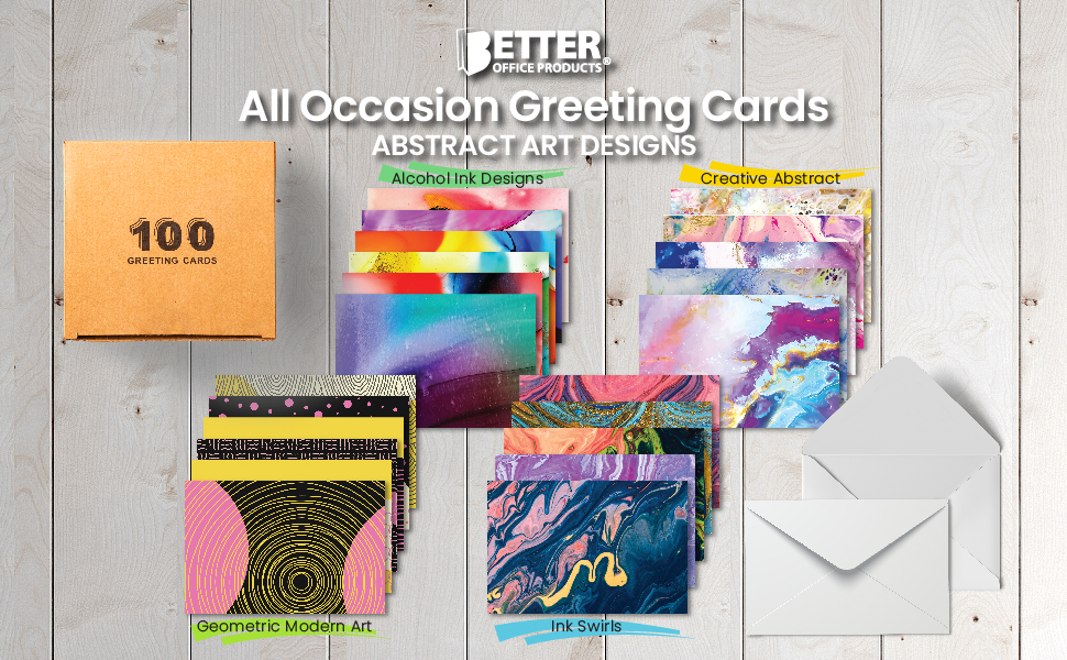 abstract greeting card