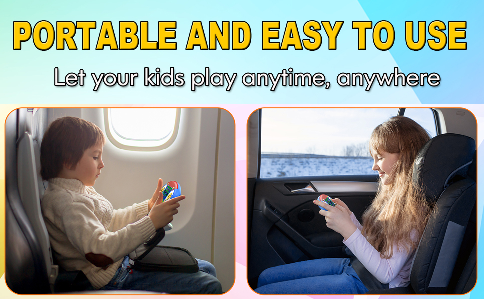 portable handheld game console for kids