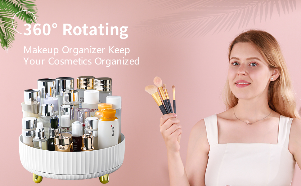 Large Capacity Rotation Cosmetic Organizer