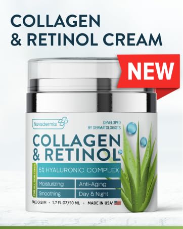 Collagen retinol face cream moisturizer