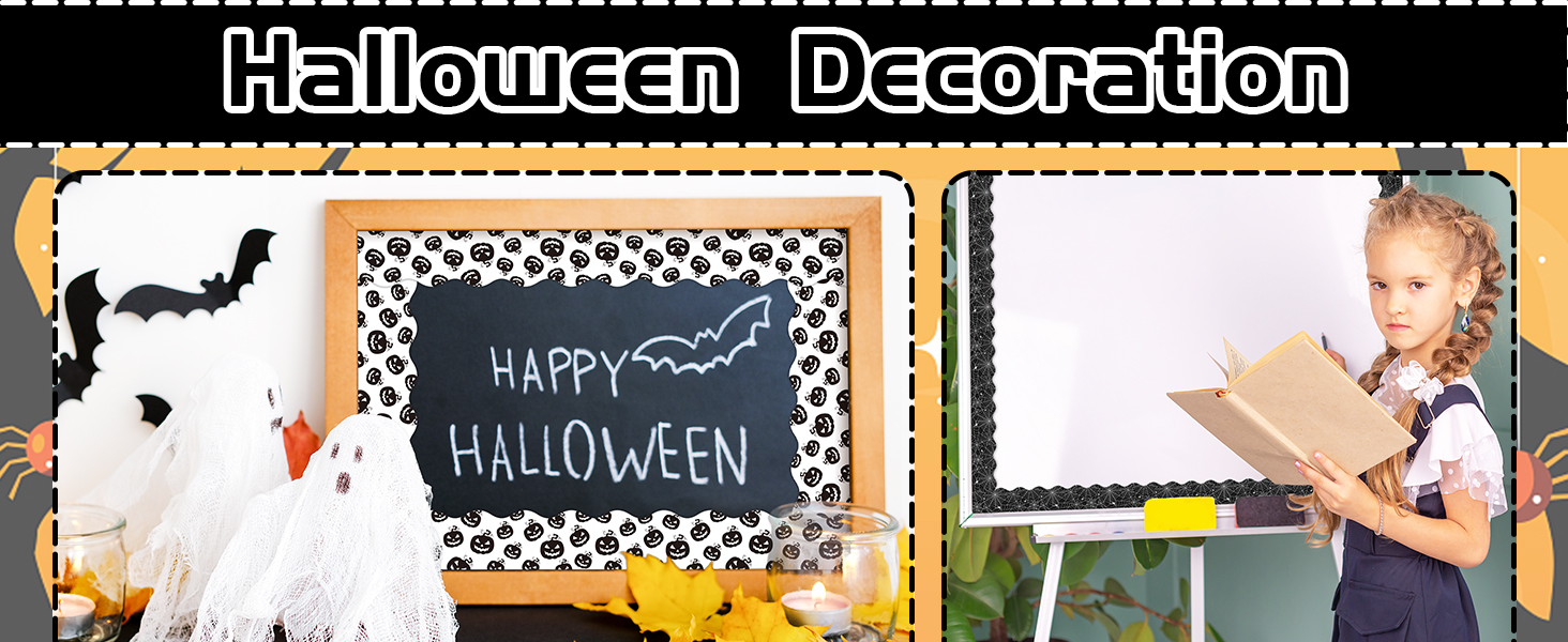 69Ft Halloween Bulletin Board Borders