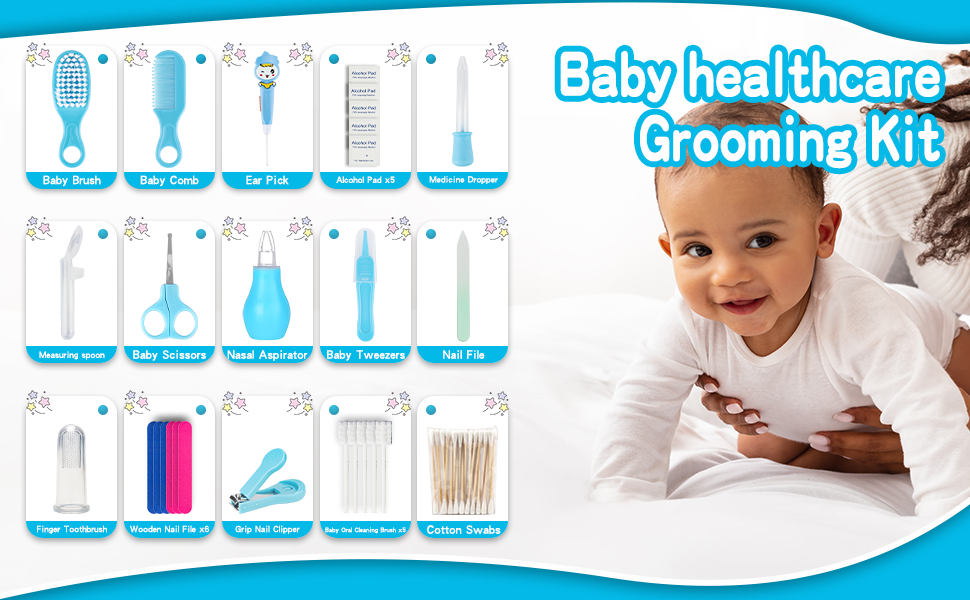 baby healthcare and grooming kit